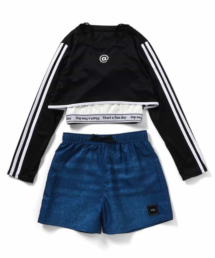 坦塔克防曬泳衣套裝4件裝_a