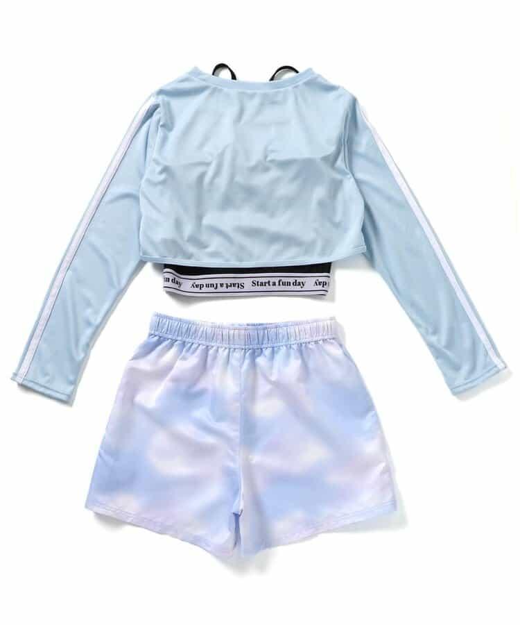 坦塔克防曬泳衣套裝4件裝_a