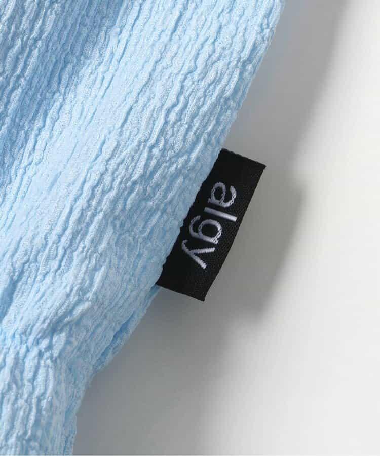 泡泡袖花卉圖案連體泳裝2件套_a