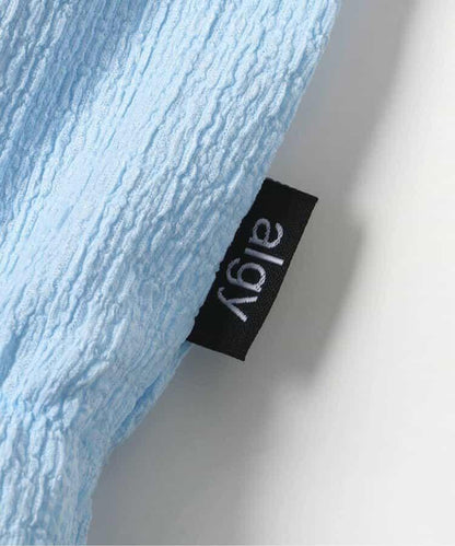 泡泡袖花卉圖案連體泳裝2件套_a