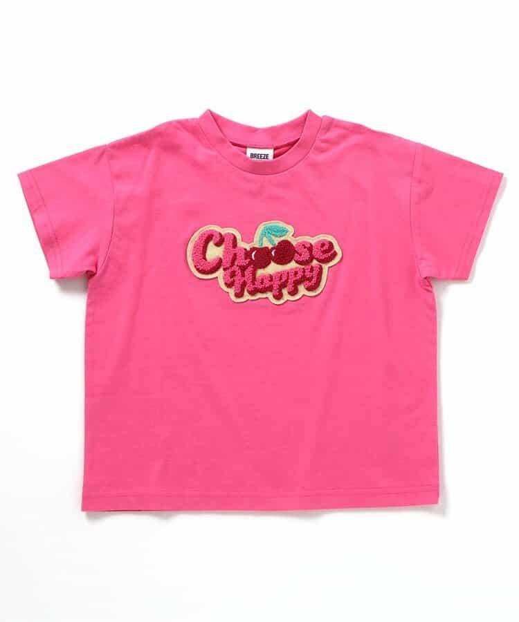 【連衣裙】Logo圖案刺繡T恤