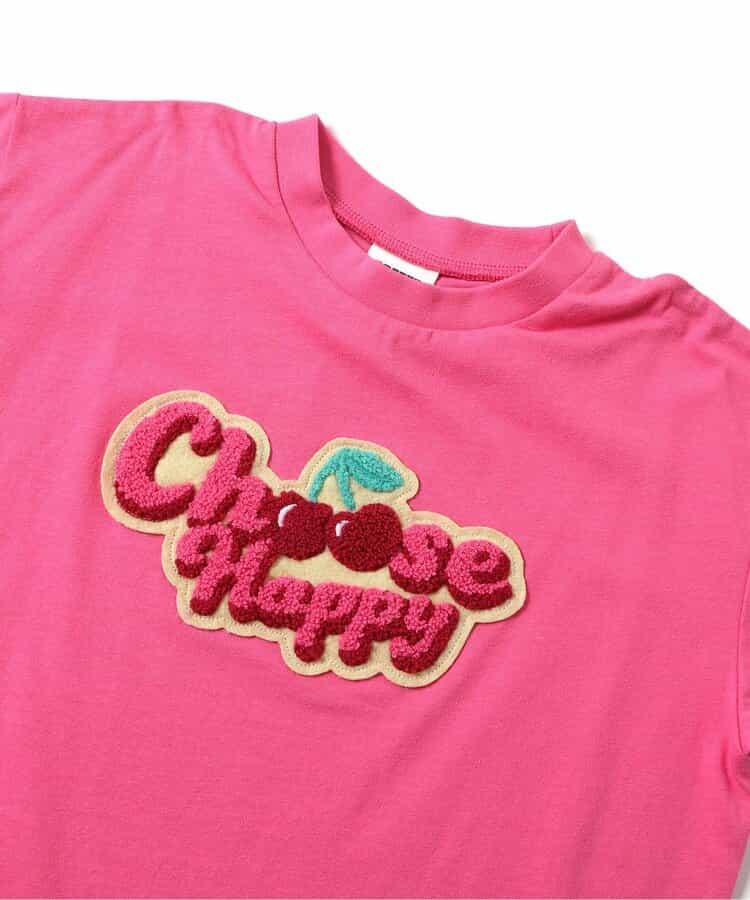 【連衣裙】Logo圖案刺繡T恤