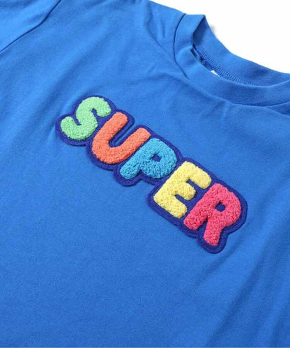 【連衣裙】Logo圖案刺繡T恤