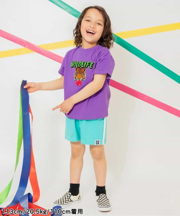 【連衣裙】Logo圖案刺繡T恤