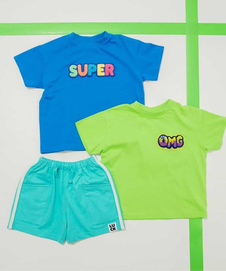 【連衣裙】Logo圖案刺繡T恤