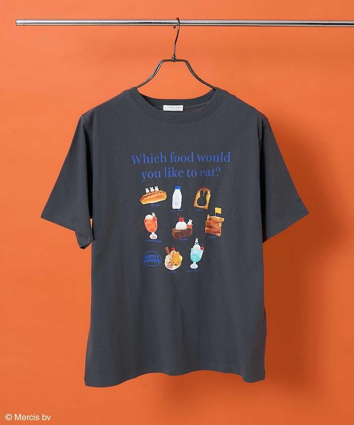 《米菲》食物印花T恤