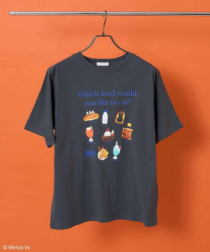 《米菲》食物印花T恤