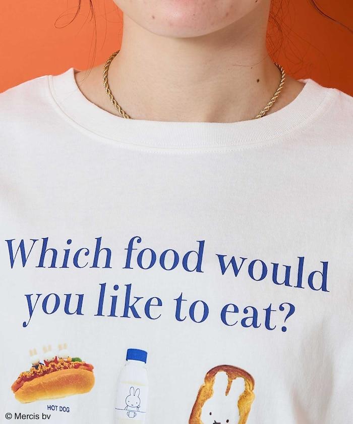 《米菲》食物印花T恤