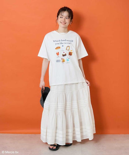 《米菲》食物印花T恤