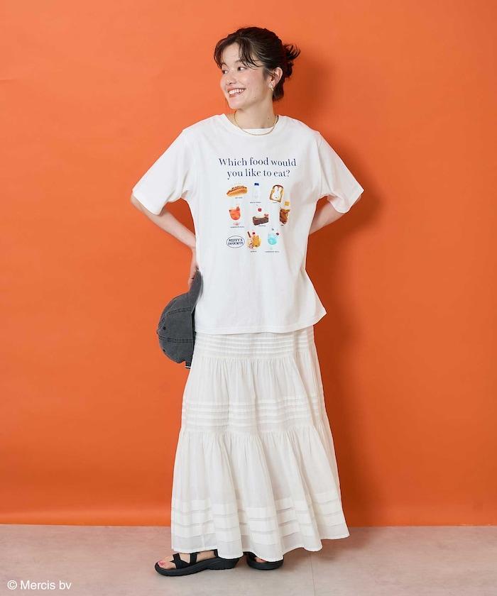 《米菲》食物印花T恤