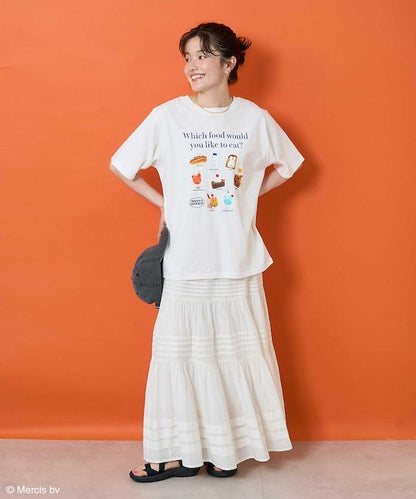 《米菲》食物印花T恤