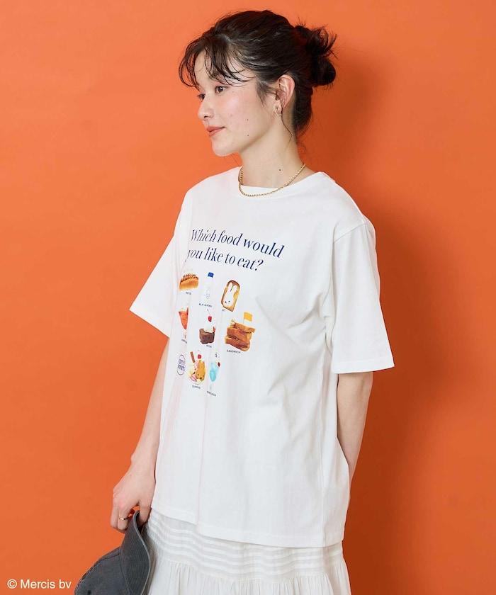 《米菲》食物印花T恤