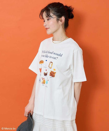 《米菲》食物印花T恤