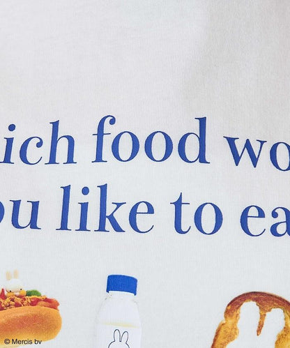 《米菲》食物印花T恤