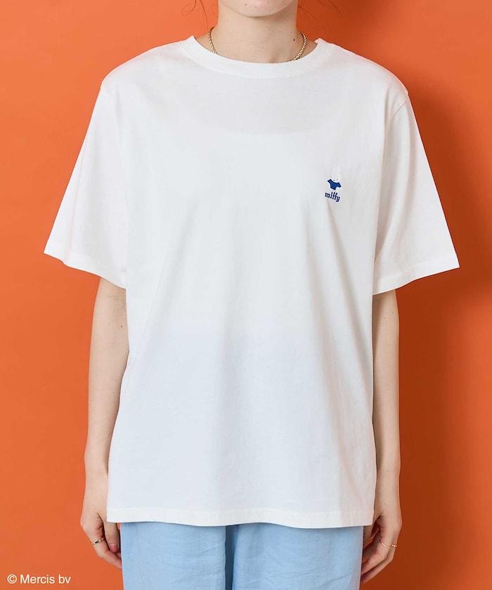 《米菲》牛奶印花T恤