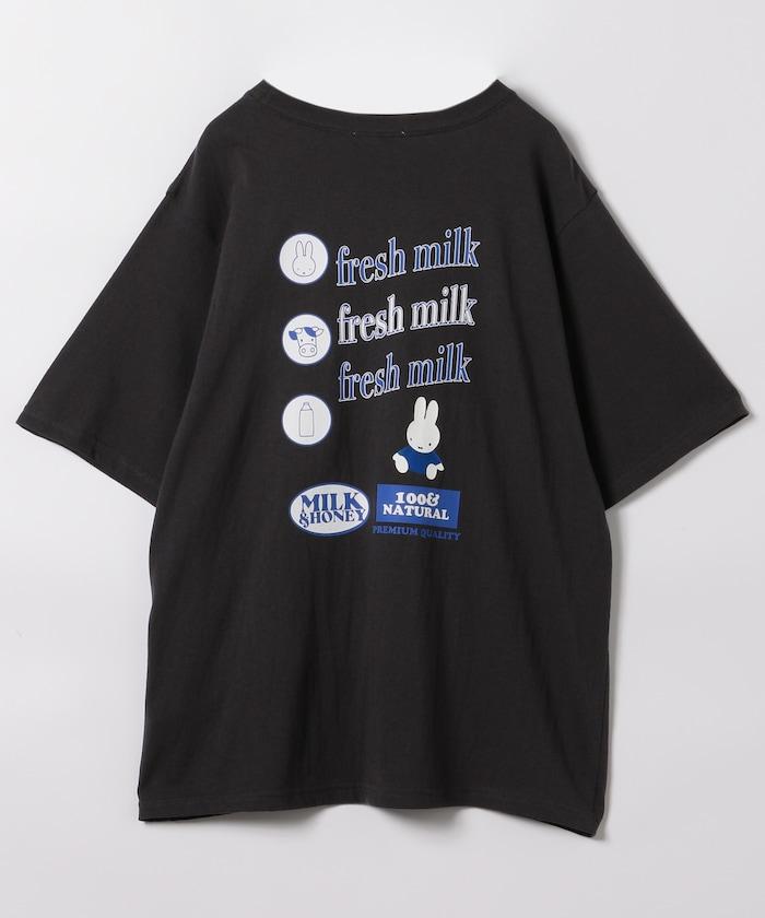 《米菲》牛奶印花T恤