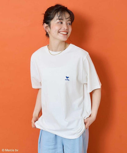 《米菲》牛奶印花T恤