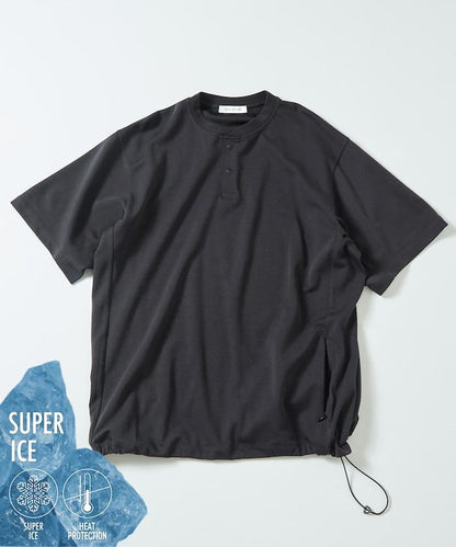SUPER ICE 圓領短袖T恤 【接觸冷感】