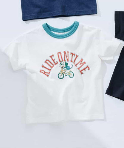 彩色圖形印花T恤