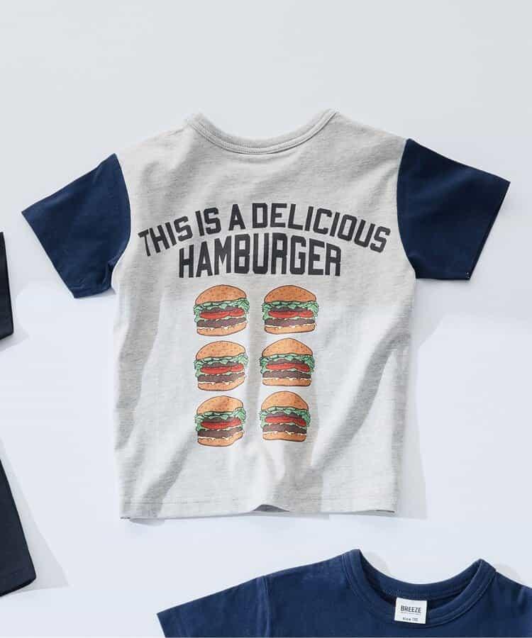 彩色圖形印花T恤