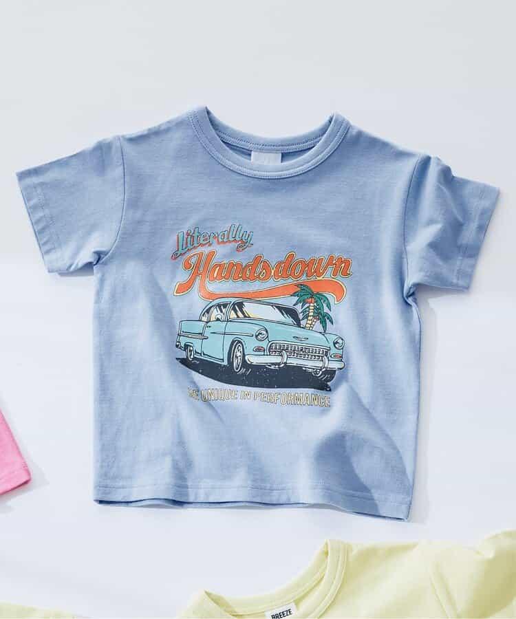 彩色圖形印花T恤