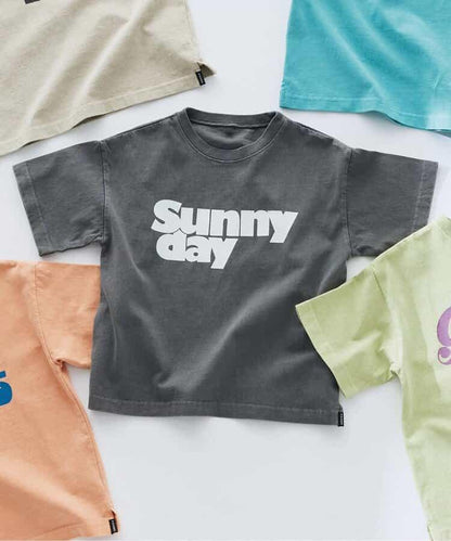 【連衣裙/兒童款】5色5款圖案印花T恤