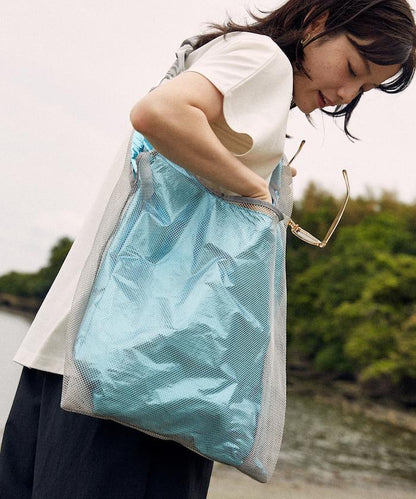多功能荷葉肩 超層網眼包