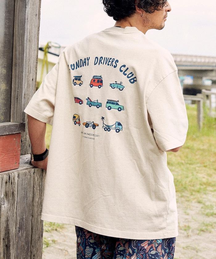 反面內側週日司機俱樂部T恤