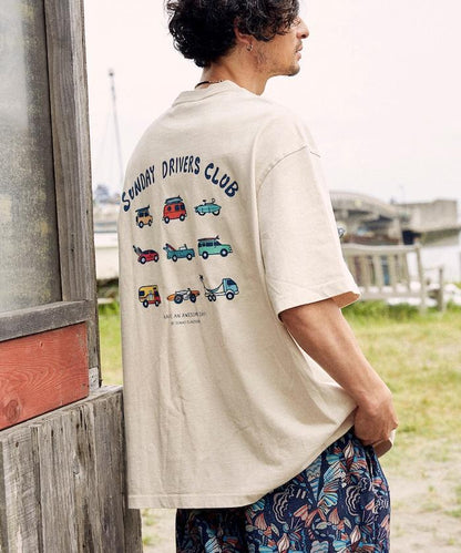反面內側週日司機俱樂部T恤