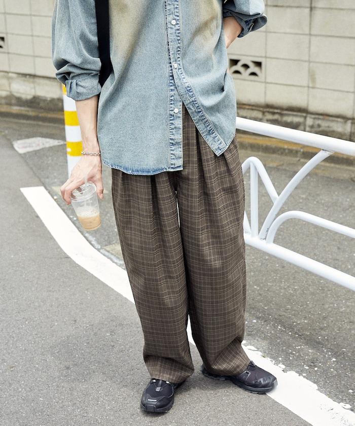 輕便直筒褲