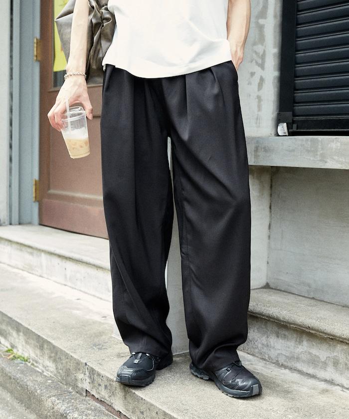 輕便直筒褲