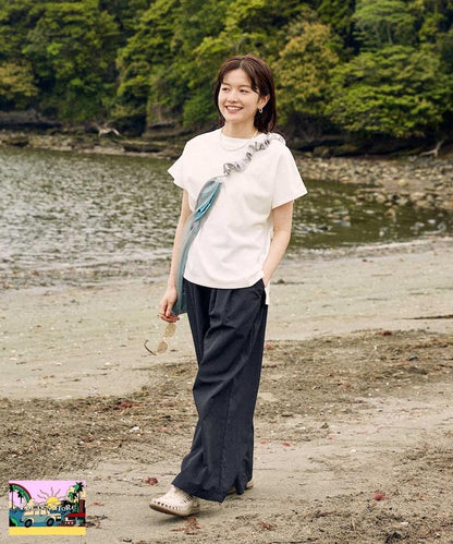 【海灘&節日】速幹・防紫外線T恤 防水褲 套裝