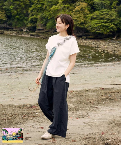 【海灘&節日】速幹・防紫外線T恤 防水褲 套裝