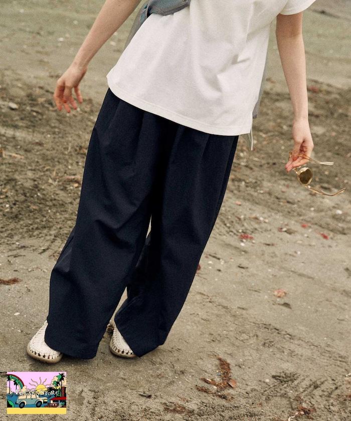 【海灘&節日】速幹・防紫外線T恤 防水褲 套裝