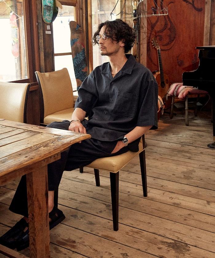 亞麻棉輕便休閒褲