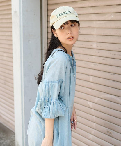 印度色染加工連衣裙