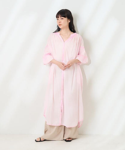 印度色染加工連衣裙