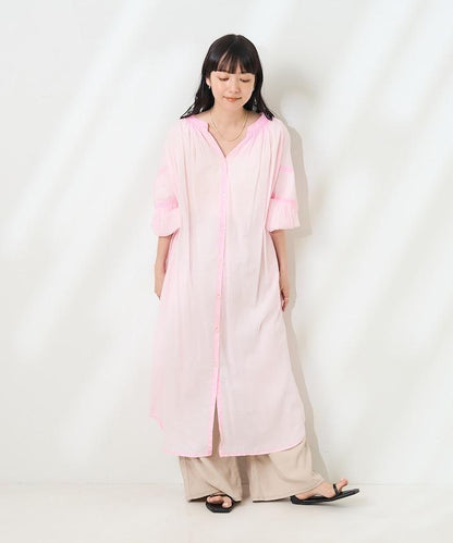 印度色染加工連衣裙