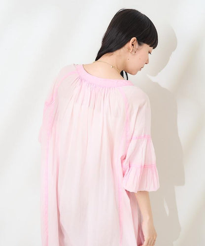 印度色染加工連衣裙