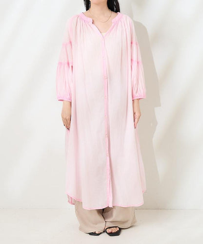 印度色染加工連衣裙