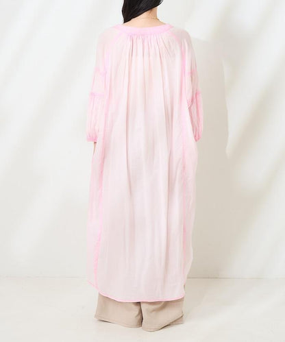 印度色染加工連衣裙