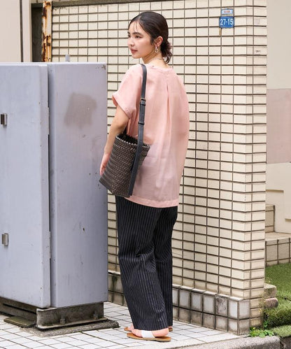 法式短袖透視T恤 長袖襯衫