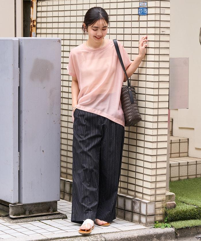 法式短袖透視T恤 長袖襯衫