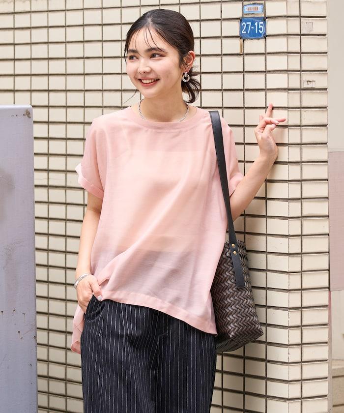 法式短袖透視T恤 長袖襯衫