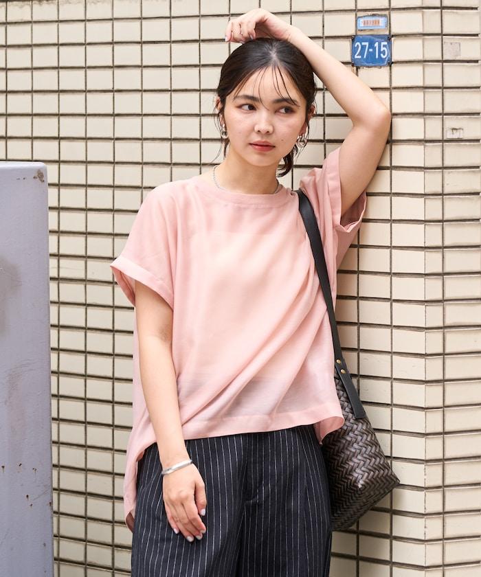 法式短袖透視T恤 長袖襯衫