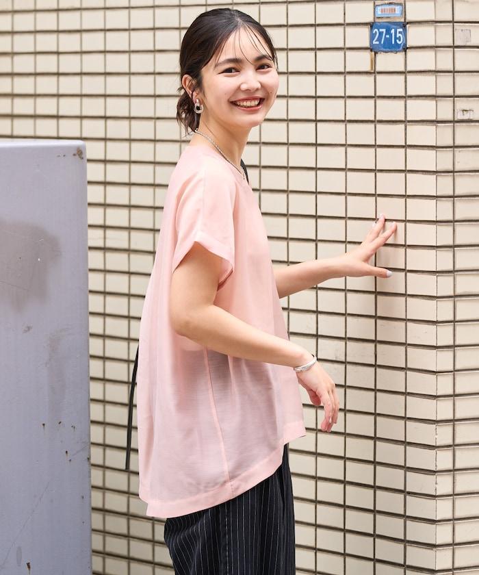 法式短袖透視T恤 長袖襯衫