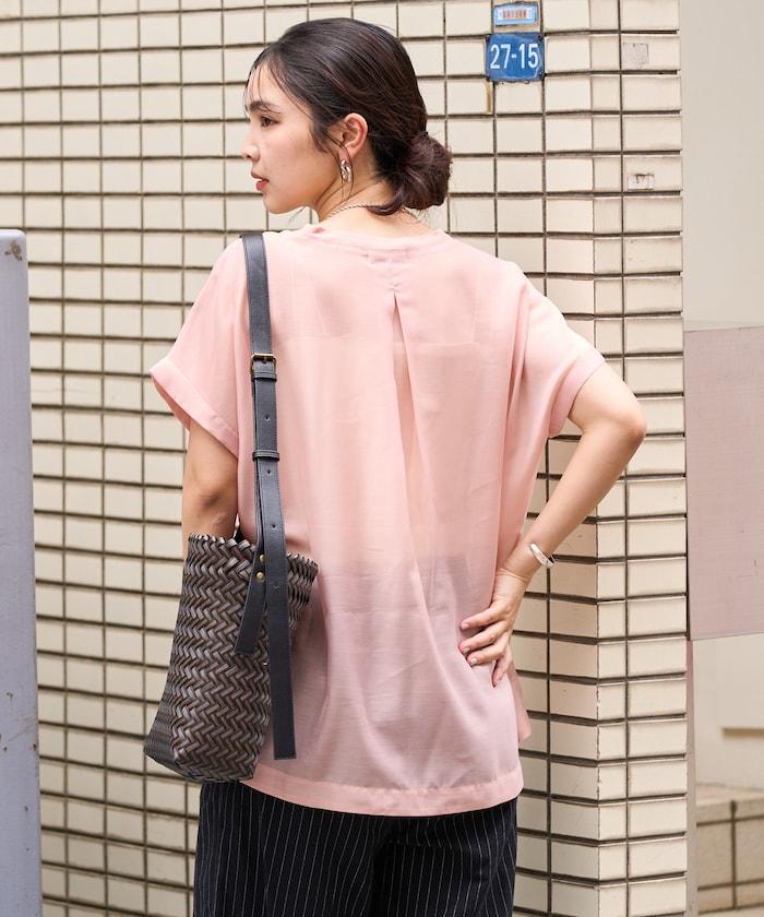 法式短袖透視T恤 長袖襯衫