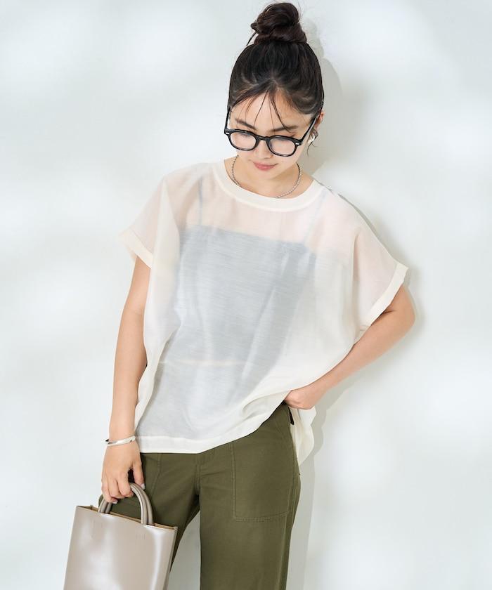 法式短袖透視T恤 長袖襯衫