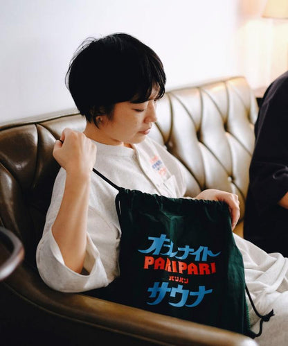 聯名 全夜間桑拿 KANNAIGI 內毛套裝 揹包附帶