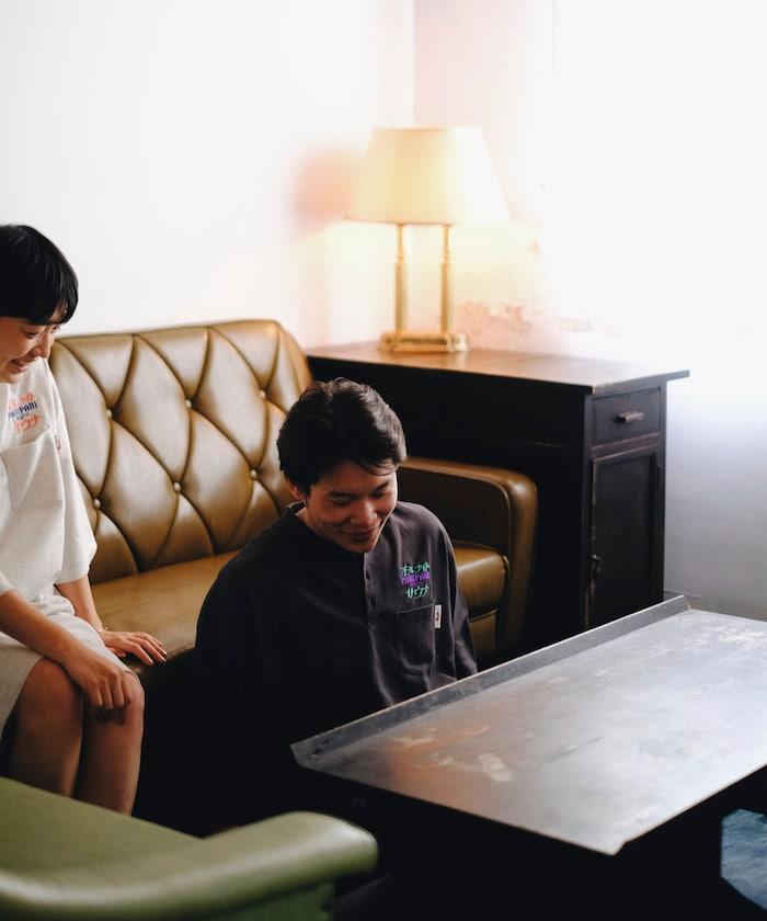 聯名 全夜間桑拿 KANNAIGI 內毛套裝 揹包附帶